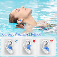 Bathing with a ruptured eardrum if your baby has a ruptured or perforated eardrum, the hole in the eardrum allows water to enter the middle ear. Buy Swimming Ear Plugs 4 Pairs Reusable Silicone Swimming Ear Plugs For Swimming Showering Bathing Surfing Snorkeling And Other Water Sports Suitable For Adults And Kids Online In Vietnam B092t9lyjh