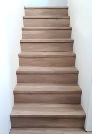 Stair nose connects on the same level as the flooring surface for a smooth, finished appearance. Custom Vinyl Plank Stair Nosing Free Estimate