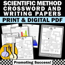 The rst step of the scienti c method is. Scientific Method Crossword Worksheets Teaching Resources Tpt