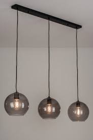 hanglamp 73124 modern retro glas metaal eettafel verlichting eetkamer verlichting lampen eettafel