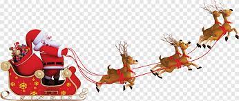Santa Claus Reindeer Sled Promosi Natal Liburan Karakter Fiksi Png Pngegg Gorro do papai noel em suas fotos pictures. pngegg