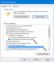 Directory.getfiles, as all other.net framework methods that work with file system, does not use explorer settings. How To Show Hidden Files And Folders In Windows 10