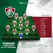 'nino é o melhor zagueiro do brasil'. Confira A Escalacao Do Fluminense Para Enfrentar O Atletico Pr Fluminense Football Club