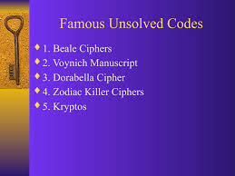 From part 1 of this series: Famous Unsolved Codes Kryptos