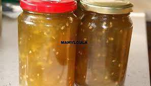 Confiture De Tomates Vertes Recette Confiture De Tomates Vertes Confiture De Tomates Tomates Vertes