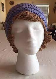 Free Download Chemo Hat Crochet Pattern Craftsy Crochet Hats Crochet Wig Yarn Wig