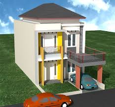 Contoh gambar denah rumah minimalis 2 lantai 3d denah rumah rumah minimalis rumah. 5 Inspirasi Desain Rumah Tingkat Sederhana Terbaik 2020