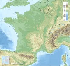 On situe la ville et il faut retrouver son nom dans une liste. Relief De La France Wikipedia