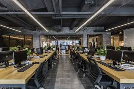 Ou Allin Clothing Offices Shenzen Office Snapshots Corporate Office Design Modern Office Interiors Industrial Office Design