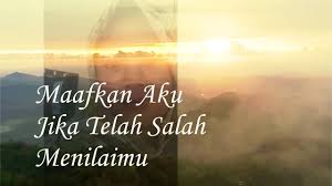 Kamu tentu selalu ingin membahagiakan orang yang kamu cintai, tapi apa ada manusia tak ada. Kata Kata Maafkan Aku Teman
