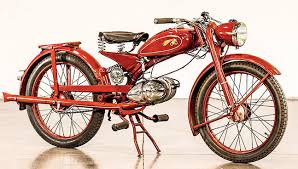Image result for Red 1952 Motorcycle
