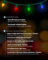 New Jersey is shining ✨ Scan the code or link in our bio to explore the  full holiday lights map and discover the brightest homes across the state!  #GardenStateCityLifestyle #ShineBrightNJ