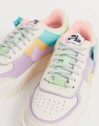 Nike Air Force 1 Shadow Trainers In Pastel Asos In 2020 Nike Air Shoes Pastel Shoes Nike Shoes Air Force