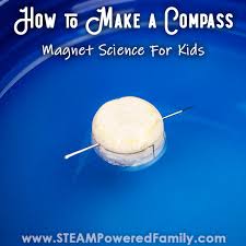 One side of each sheet has adhesive, so after it's cut to size, you just peel off the backing and it turns anything into a magnet. How To Make A Compass Magnetic Science For Kids