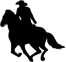 Cowboy Rider Silhouette Png Image Horse Silhouette Horse Cartoon Horse Clip Art