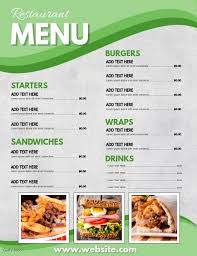 Pin By Postermywall On Easter Menu Design Templates Menu Template Menu Restaurant Restaurant Menu Design