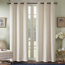 5 antique window frame as bedhead. Comfort Spaces Grasscloth Blackout Window Curtain Pair 2 Pieces Panels Grommet Top Energy Efficient Saving Drapes For Living Room Bedroom And Dorm 40 W X 63 L Ivory Buy Online In