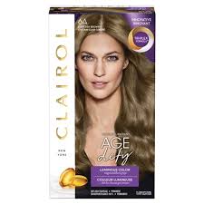 Clairol Age Defy Permanent Hair Color Creme 6a Light Ash Brown 1 Application Walmart Com Walmart Com