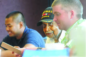 Honoring thy service: BOSS participants visit veterans care facility