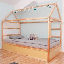 Ikea Kura Hausbett Bauen Mit Dach Und Musta Folien Www Limmaland Com Ikea Kura Kinder Zimmer Kinderbett Ikea