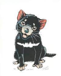 Since tasmanian devils can protect themselves from foxes and cats, conservationists are hopeful about their chances of making a comeback. Pin On Australian Flora Fauna Face Paint Ideas