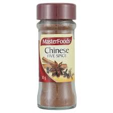 Use immediately or contain in a sealed glass jar. Masterfoods Chinese Five Spice 30g Tesco Groceries