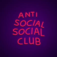 Anti Social Social Club Neon Light Neonize Anti Social Social Club Anti Social Social Club