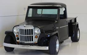 57 Willys Ebay 231325080600 Classic Pickup Trucks Jeep Truck Jeep Garage