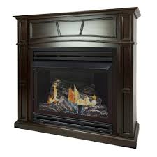 Troubleshooting indoor vent free gas wall heaters, stoves and fireplaces. Pleasant Hearth 32 000 Btu 46 In Full Size Ventless Propane Gas Fireplace In Tobacco Vff Ph32lp The Home Depot