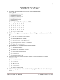 Nah, pada kesempatan ini kami akan khusus membahas mengenai soal dan kunci jawaban persiapan up ppg, pretest, ukg mapel ipa smp. Terkini Soal Ukg Ipa Smp 2015 Dan Kunci Jawaban Pdf