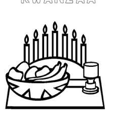 This fun kwanzaa colouring page shows two children lighting the candles of a kinara. Happy Kwanzaa Day Kinara Coloring Pages Kids Play Color