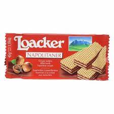 Unboxing and test of loacker napolitaner crispy wafers 175g. Buy Loacker Napolitaner Hazelnut Cream Crispy Filed Wafer 45g Online Shop Food Cupboard On Carrefour Uae