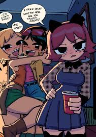 TwoSipsofBleach] Halloween Set (Scott Pilgrim) - FreeAdultComix