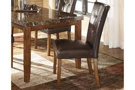 Its chunky base design is paired with a thick faux marble top for the ultimate dining experience. It 39 S Time To Add An Aura Of Richness And Comfort To Your Dining Room Seating That 39 S Dining Room Table Set Dining Room Table Marble Dining Table Marble