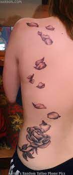 Pin by kathleen porras on tattoos single rose tattoos rose vine. Petals Falling Artistic Flow Sleeve Tattoos Tattoos Rose Tattoos