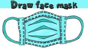 This easy to sew face mask makes a basic mask and comes in three different sizes for children and adults. How To Draw A Medical Face Mask Easy Step By Step Drawing Tutorial Youtube