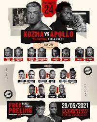 Oktagon 25 program a výsledky, fight card, zápasy a karta. Oktagon 24 Viktor Pesta Vs Riccardo Nosiglia