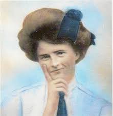 Two of the Holt sisters from years ago. Martha Jane Holt Malaier and Polly  Holt Peavy, daughters of James F. Holt. There are two other sisters and one  brother. Martha is daugher