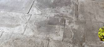 Jeffrey court karats white 10.625 in. Can I Cover My Kitchen Stone Floor With Tiles Home Improvement Stack Exchange