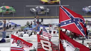 A yellow flag means nascar officials have called a caution period because an accident or debris on the track makes driving conditions dangerous. Nascar S Ray Ciccarelli Or Bubba Wallace Confederate Flag Ban Shows The Choice Is Clear