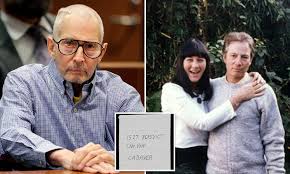The new york real estate scion is also accused of killing his first wife, kathie durst. Robert Durst Admits He Wrote Note Tipping Cops To Location Of Susan Berman S Body Daily Mail Online
