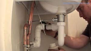 Water supply plumbing delivers hot and cold water to the sinks, tub, toilet, and shower. Ep6 Wash Basin Install Install Waste Pipe And Test Plumbing Tips Youtube