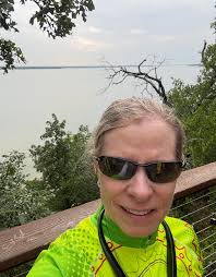 Bike accident at Rosmeade and Kelly intersection