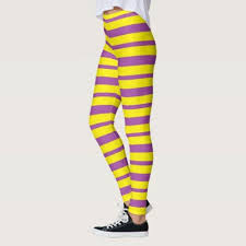 Black And White American Flag With Yellow Stripe Thick And Thin Purple And Yellow Stripes Leggings Zazzle Com Yellow Stripes Striped Leggings Red Stripes
