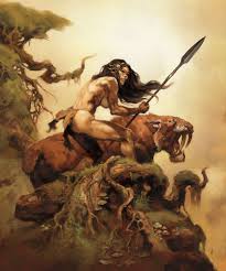 Digit Saberbeauty Jpg 833 1000 Fantasy Art Women Fantasy Illustration Frank Frazetta