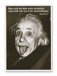 April 1955 in princeton, new jersey, usa) war ein theoretischen physiker. Postkarte Albert Einstein Mit Zitat Kaufen Der Kartenmacher