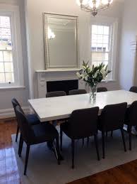 5131 Calacatta Nuvo Moss Furniture White Marble Table Dining Dining Room Table Marble Dining Table Marble