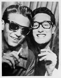 Buddy Holly and Waylon Jennings