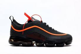 New 2018 Nike Air Max 97 Vapormax Kpu Charcoal Grey Orange Nike Shoes Air Max Nike Air Max Nike Air Max 97