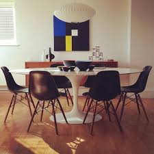 Tulip Tables Chairs Decor Friendly On Pinterest Tulip Table Mesa Saarinen Ideias Para Interiores Cadeiras Para Mesa De Jantar